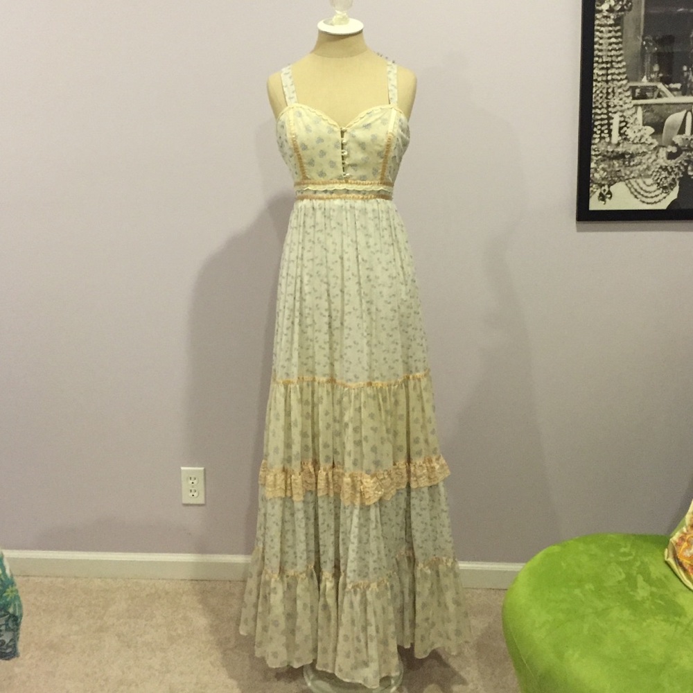 Vintage 'Gunne Sax' long dress